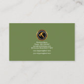 便利看板素晴らし木目木目フェンス 名刺 (裏面)