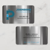 便利鉛金属整備事業 名刺 (正面/裏面)