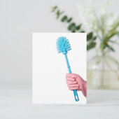 便器ブラシ ポストカード (スタンド正面)