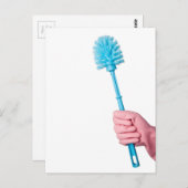 便器ブラシ ポストカード (正面/裏面)