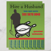 便地産小ビジネスフライヤー (正面/裏面)