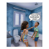 便座の競合 ポスター (正面)