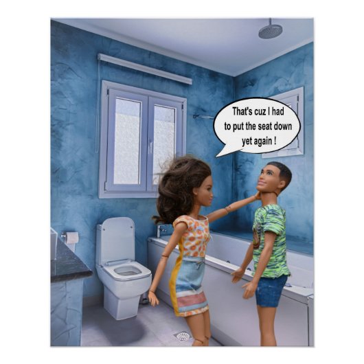 便座の競合 ポスター (正面)