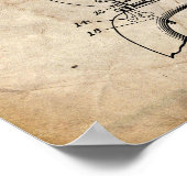 便座特許ポスター ポスター (角)