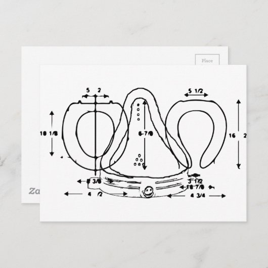 便座 ポストカード (正面/裏面)