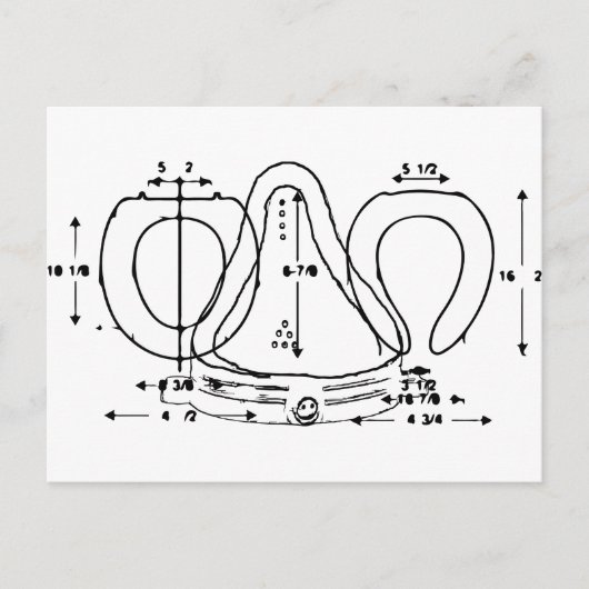 便座 ポストカード (正面)