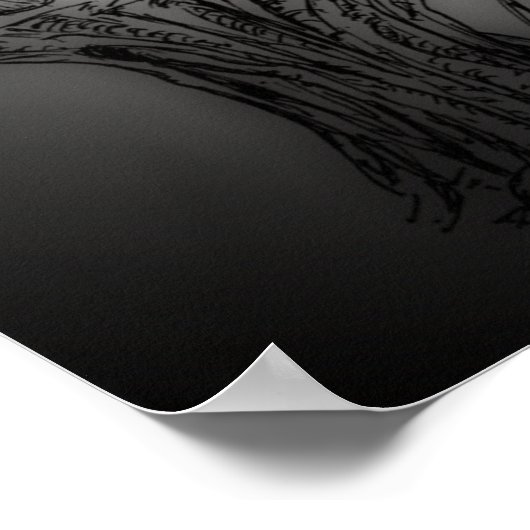 便所の良いパイプ ポスター (角)