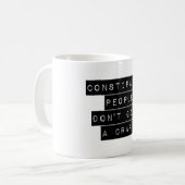 便秘して困与える者は無い コーヒーマグカップ (正面左)