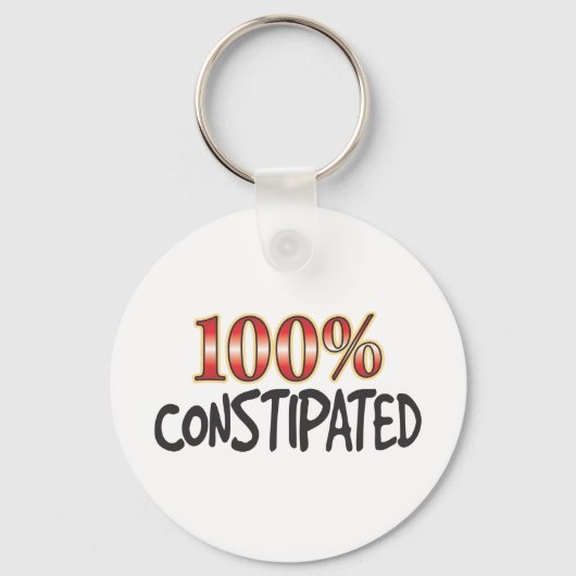 便秘100% キーホルダー (正面)