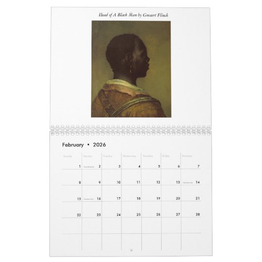 係留のイメージ カレンダー (2月 2026)