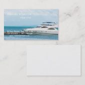 係留のヨット 名刺 (正面/裏面)