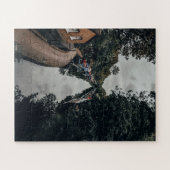 係留ナローボーツリトルヴェネツィアロンドンUK ジグソーパズル (横)