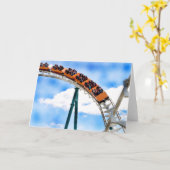 促進のオレンジジェットコースター カード (黄色い花)