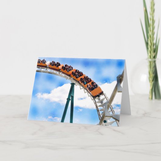 促進のオレンジジェットコースター カード (正面)