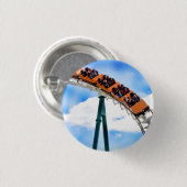 促進のオレンジジェットコースター 缶バッジ (正面&裏面)