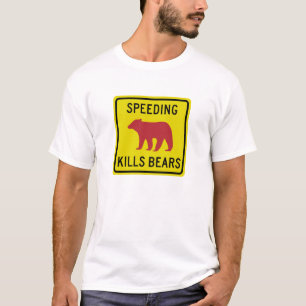 促進の殺害くま Tシャツ
