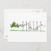 俊敏性クリスマスライト シーズンポストカード (正面/裏面)