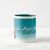 俗物的な女性 ツートーンマグカップ (中央)