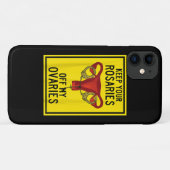 保あなたのロザリは私の卵巣フェミおもしろいニストP Case-Mate iPhoneケース (裏面(横))