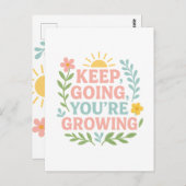 保あなたは成長 ポストカード (正面/裏面)