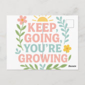 保あなたは成長 ポストカード (裏面)