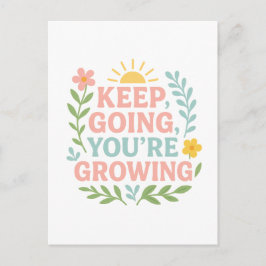 保あなたは成長 ポストカード