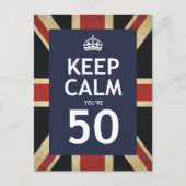 保あなたは50 ポストカード (正面)