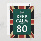 保あなたは80 ポストカード (正面/裏面)