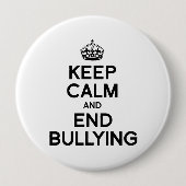 保いじめ 缶バッジ (正面)