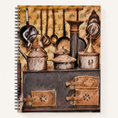 保おばあちゃんのレシピ集お気に入りの ノートブック (正面)