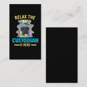 保おもしろい護者清掃員 名刺 (正面/裏面)