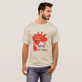 保おもしろい食べき Tシャツ (正面フル)