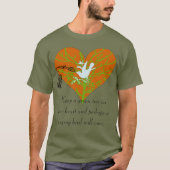 保お前のハートと恐らく緑の木 Tシャツ (正面)