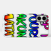 保お前の福名 Case-Mate iPhoneケース (裏面 (横))