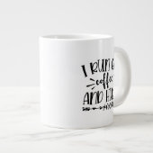 保お客様ご自身のデザイン:-)巨大コーヒーマグ ジャンボコーヒーマグカップ (正面右)