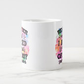 保お客様のデザイン – 巨大なコーヒーマグ ジャンボコーヒーマグカップ (正面)