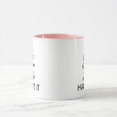 保お母さおもしろいんに任せてお母さんの日 マグカップ (中央)