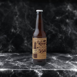 保お菓子を飲む ビールラベル