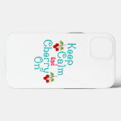 保さくらんぼ Case-Mate iPhoneケース (裏面 (横))