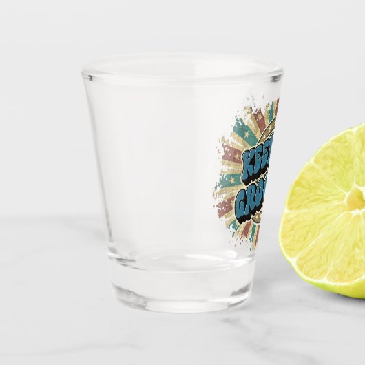 保だ ショットグラス (左)