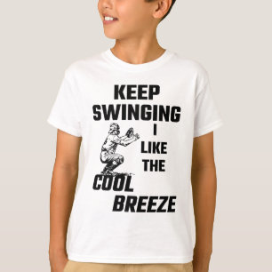 保ちま私を好みます涼しい風を振れます Tシャツ