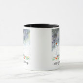 「保って下さいあなたのChinを!」 信号器のマグ マグカップ (中央)