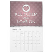 保てば平静を… カレンダー (2月 2027)