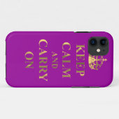 保どんな色でも落ち着く Case-Mate iPhoneケース (裏面(横))