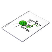 〜保に落ち着いて編む ノートブック (左側)