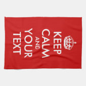 保のタオル | カスタマイズ可能テンプレート キッチンタオル (横)