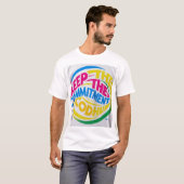 保の取りやる気を起こさせる組み – Tシャツ (正面フル)