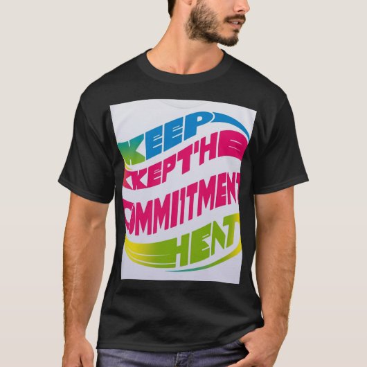 保の取り感動的組み – Tシャツ (正面)