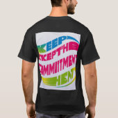 保の取り感動的組み – Tシャツ (裏面)