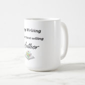 保の将来最高のの作作者のモチベーション コーヒーマグカップ (正面右)